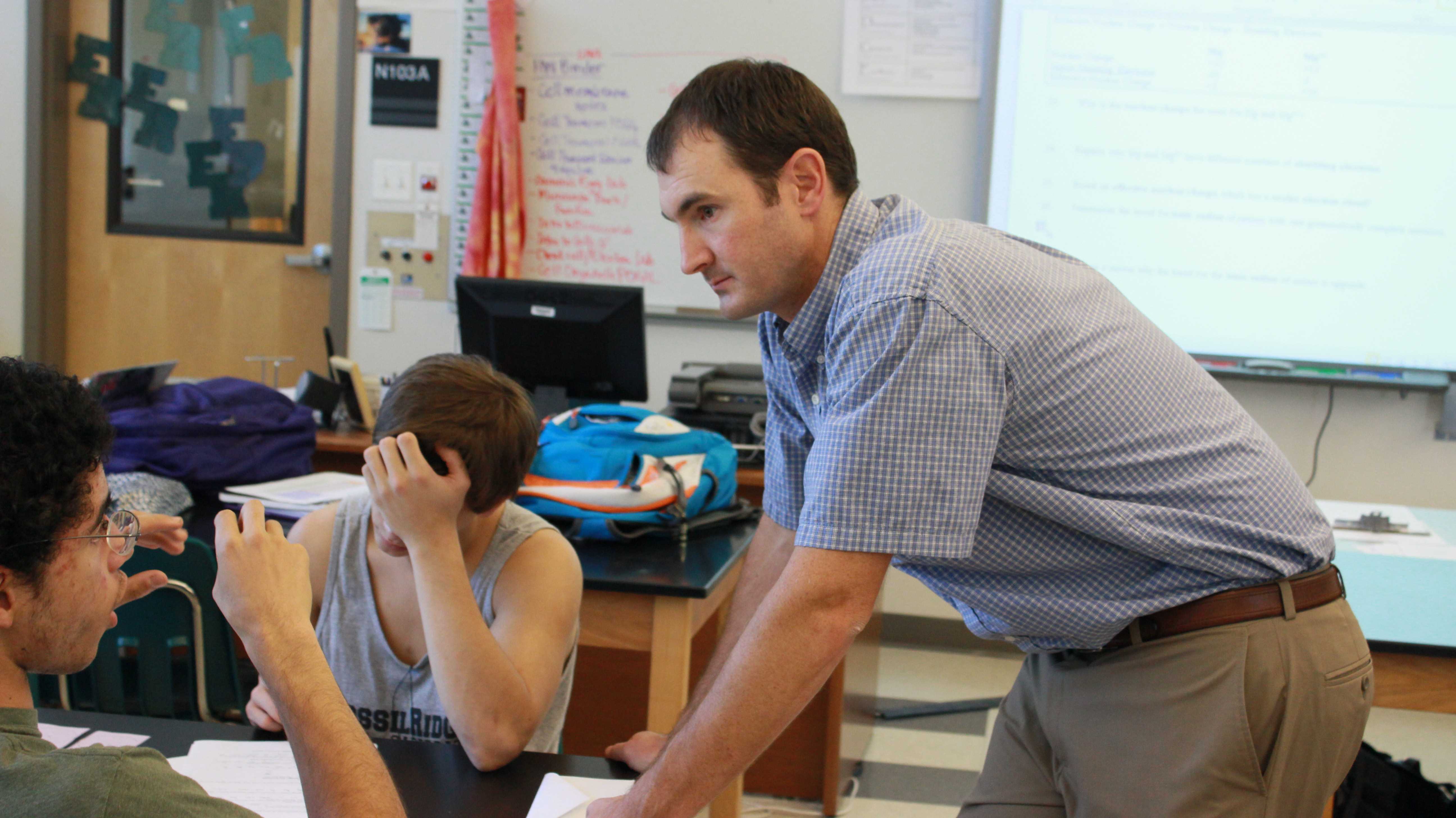 Meet Fossils newest chemistry teacher: Mr. Dannahower