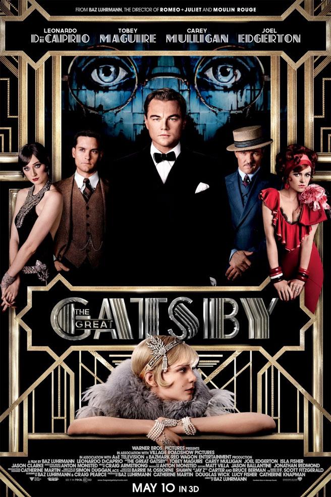 The Great Gatsby movie poster. 
Photo Credit: Warner Brothers Pictures