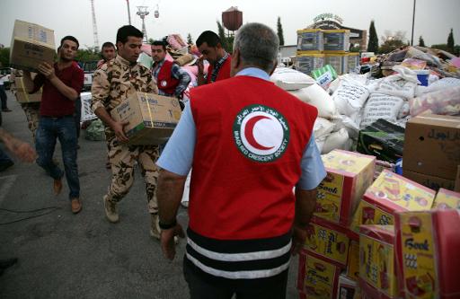 Photo credit: en.starafrica.com/
Syrian Arab Red Crescent Worker in Syria