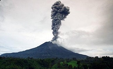 Mount Sinabung in Indonesia
Photo credit: thediplomat.com