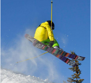 Cole shreddin the gnar in Copper Mountain, Colo.