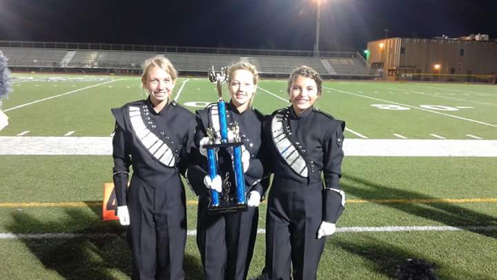 Fossils marching band takes second at Legacy competition