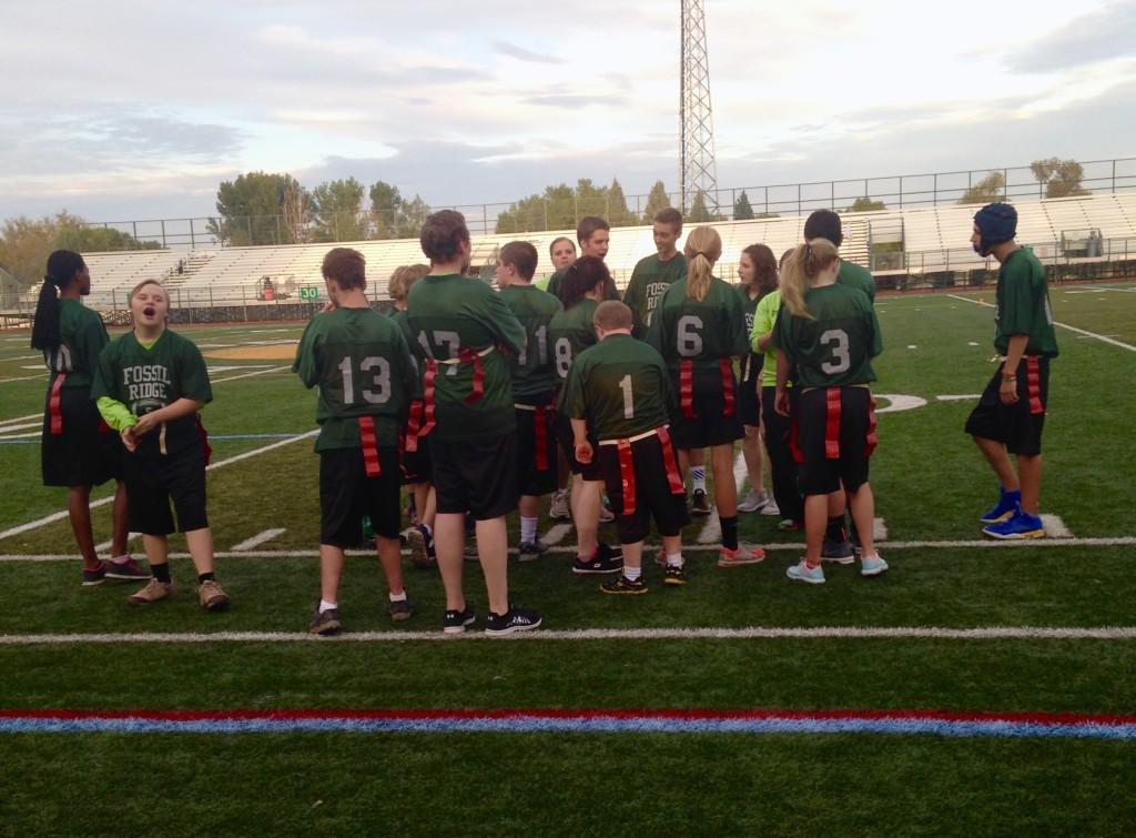 Tuesday Night Lights: Unified flag football takes the field