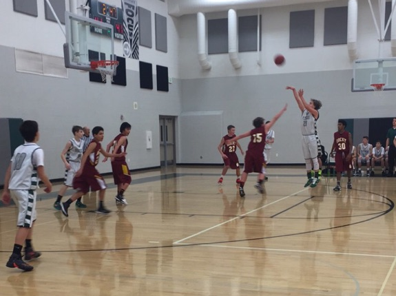 Boys Basketball D-Team defeats Rocky Mountain