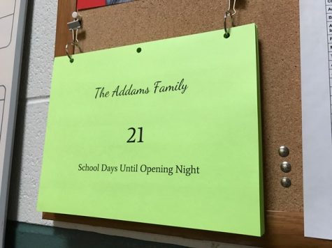 Addams Family rehearsals are underway