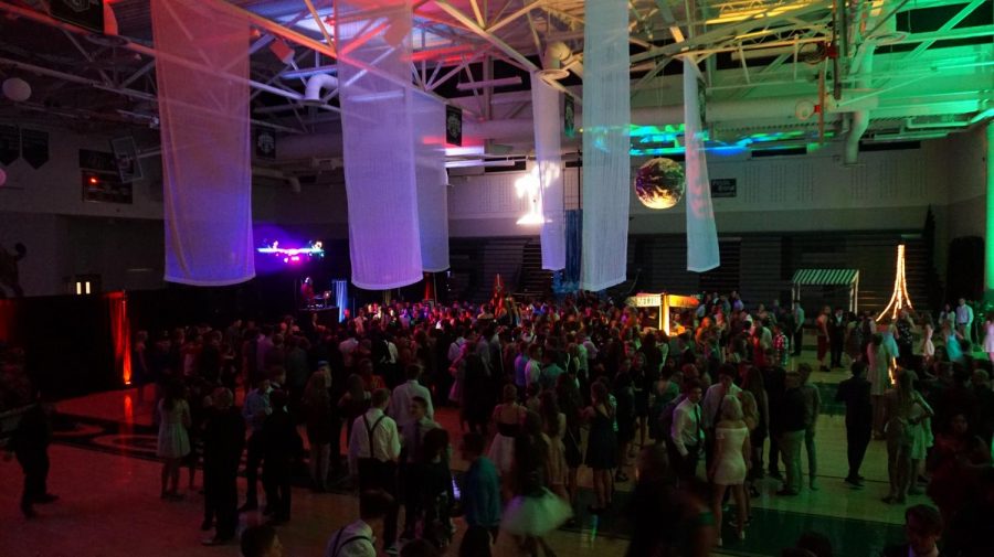 Students dance at this years homecoming All Around the World. Photo Credit: Ethan Duus