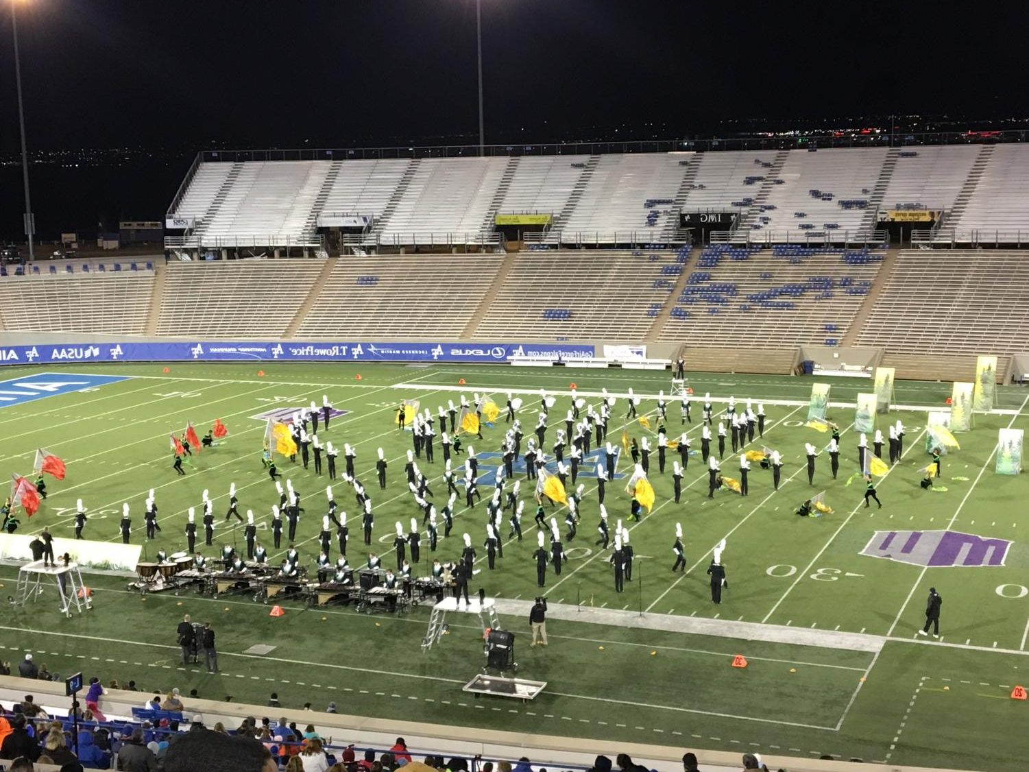 Marching Band rises to top placings in State Competition Etched in Stone