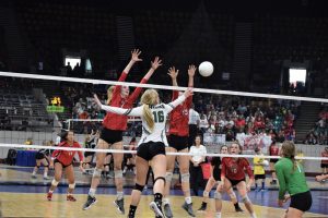 Volleyball journeys to State