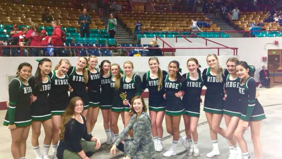 JV cheer team receives first place at state competition
