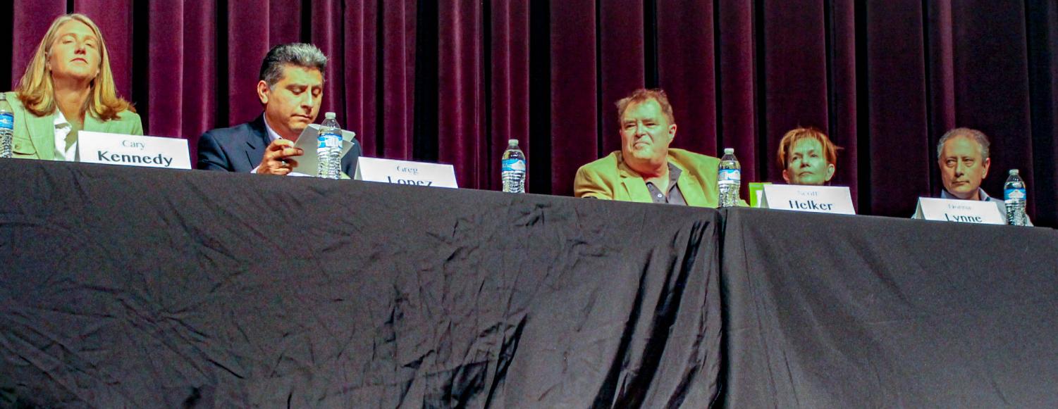 Candidates for Colorado governor received a chance on March 3 to respond to community questions.
Photo Credits: Liam H. Flake