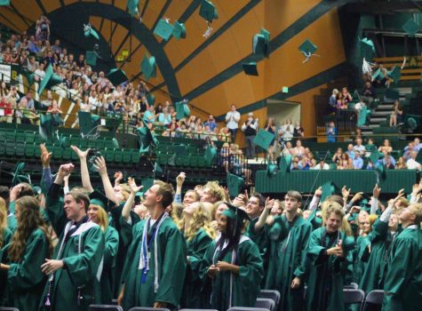 Saying goodbye the the senior class