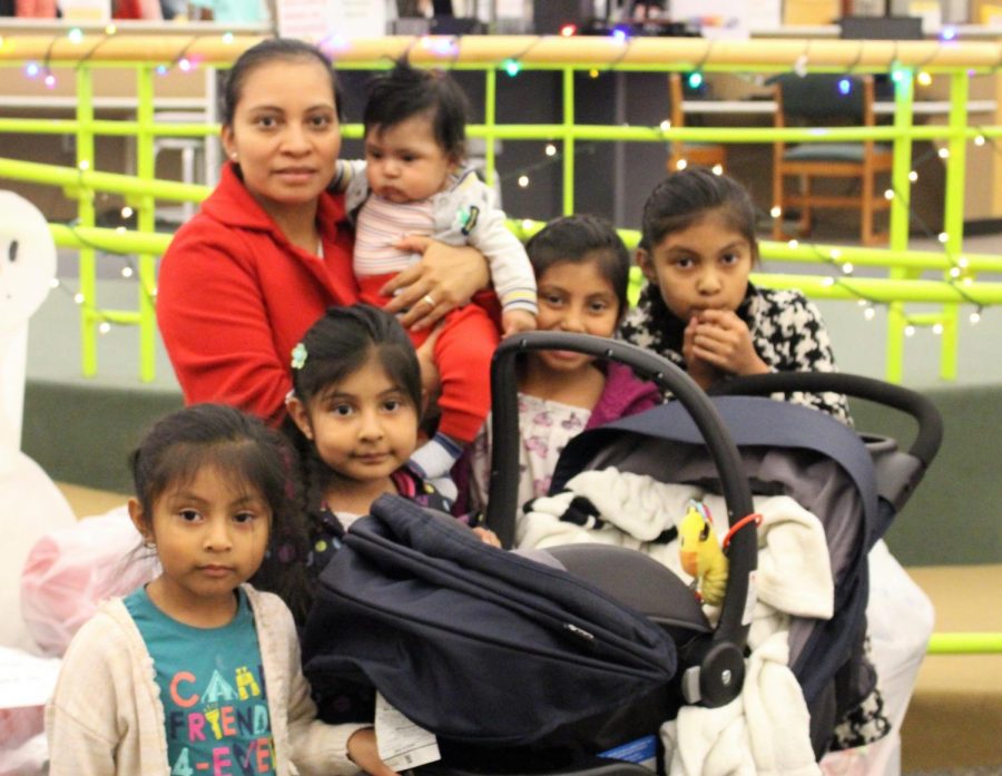 Nearly one hundred families received gifts this year through Adopt-A-Family at Fossil and the Serve 6.8 nonprofit.