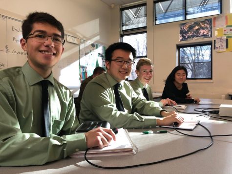 The Fossil Ridge Knowledge Bowl team competes to answer questions correctly from a range of different topics.