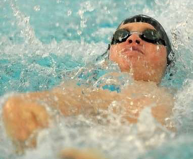 Hoffman swimming backstroke