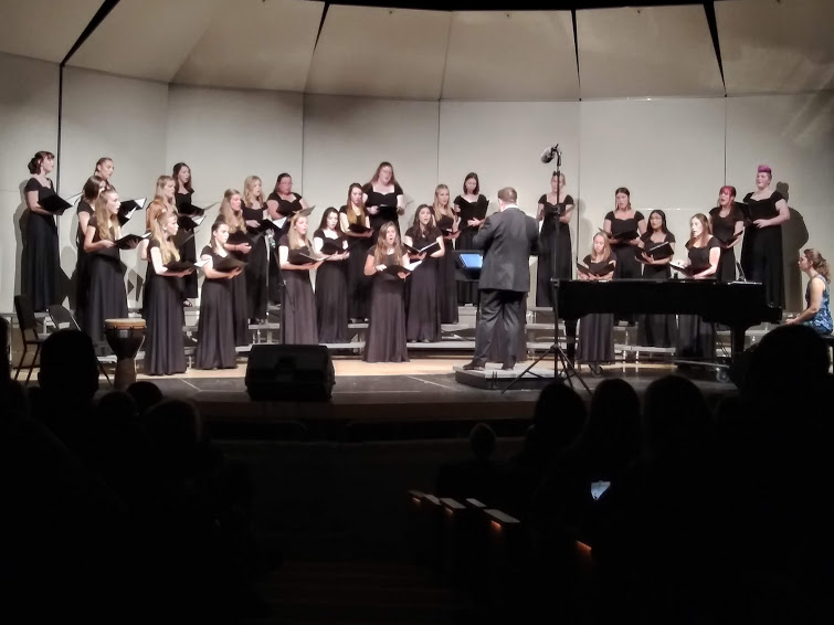 Vox Femina, voted best womens choir in Colorado, according to CMEA. 