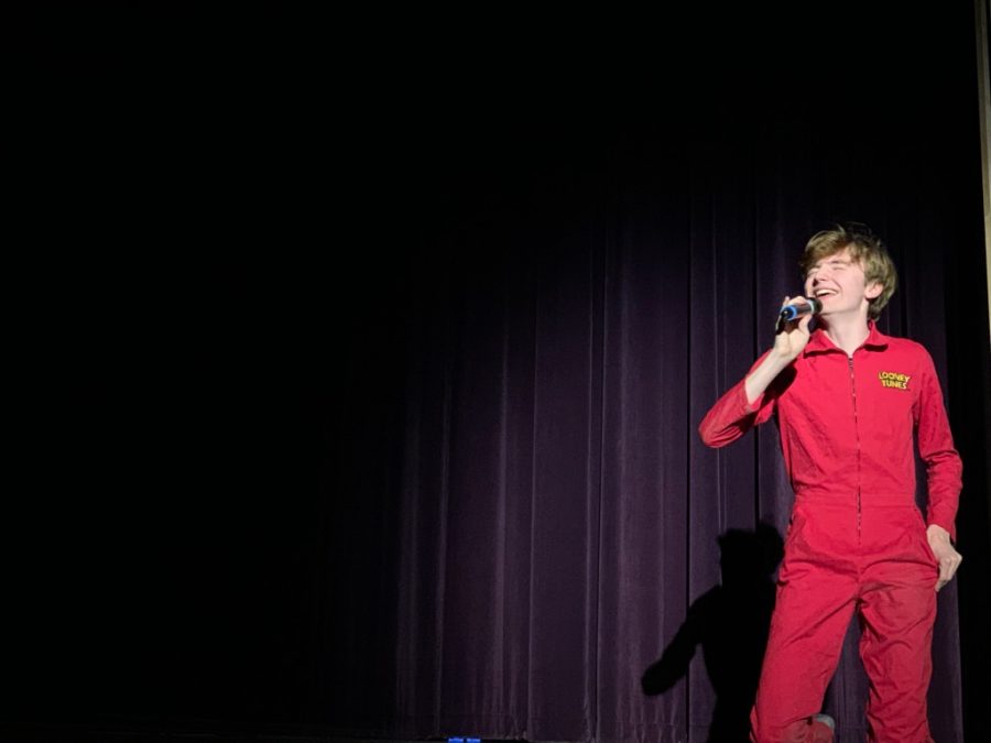 Blake Rouse, Connor Darlyrmple, and Cade Fervert brought comedy to the event.