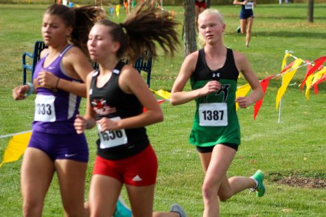 Berg during the conference championship last season during cross country.