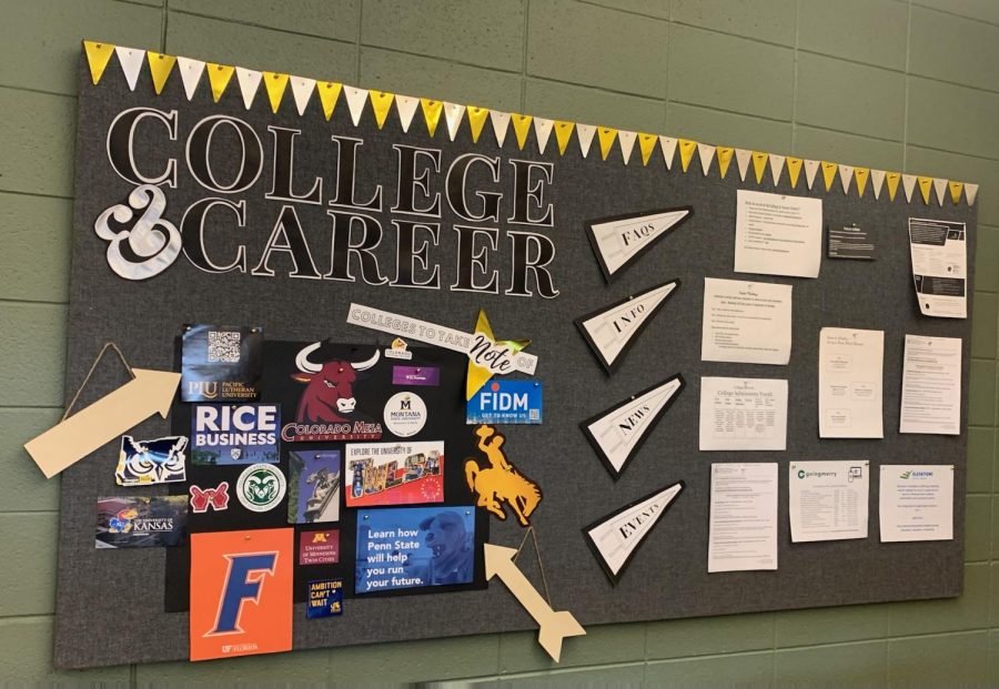 Thousands of students each year turn to the College and Career center for guidance in their post high school plans.
