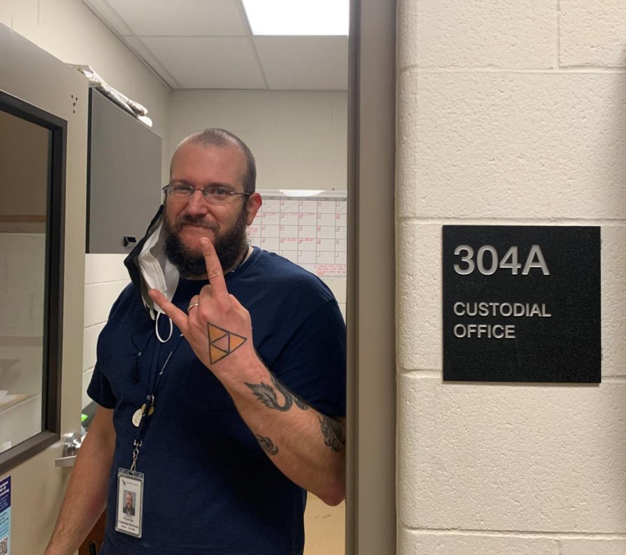 The new head custodian has a variety of interesting hobbies. “Im pretty good at being able to separate work in my free time and do things that I need to do take care of myself,” he stated.