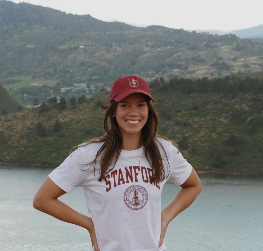 Bell on the day she found out that she had gotten in to Stanford University.