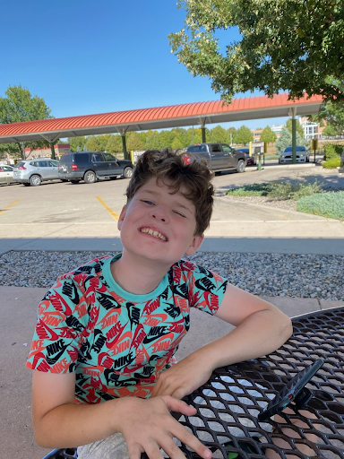 Make-A-Wish Colorado connects Fossil to Wish Kid Reece.