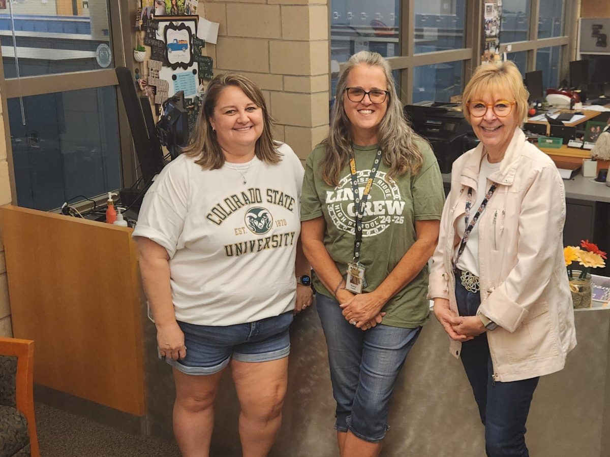 Secretaries Jenni Ford, Donna Lentz and Dona Reynolds ensure the school is organized and running well behind the scenes.