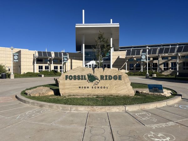 The class of 2024 paid for the new sign placed in front of the school.

