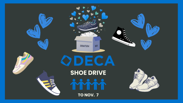 First DECA shoe drive in full swing