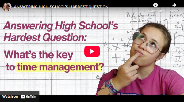 Answering high school's hardest question