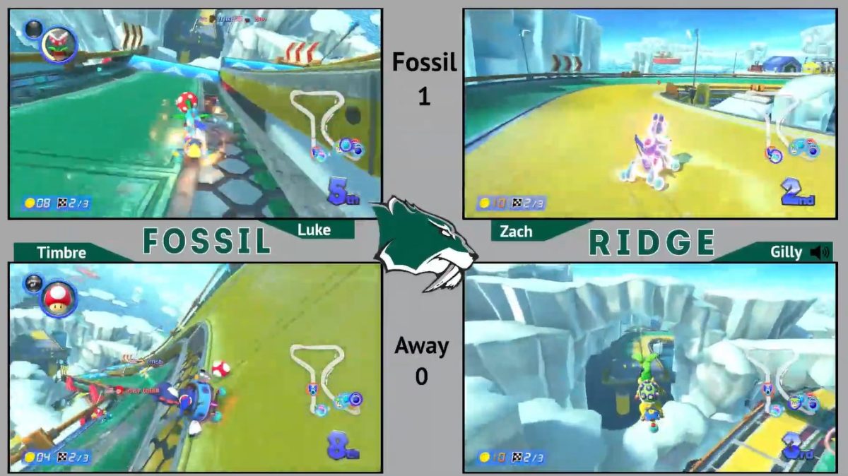Fossil Mario Kart plays against Chaparral High School on Wednesday, Dec. 4th. 