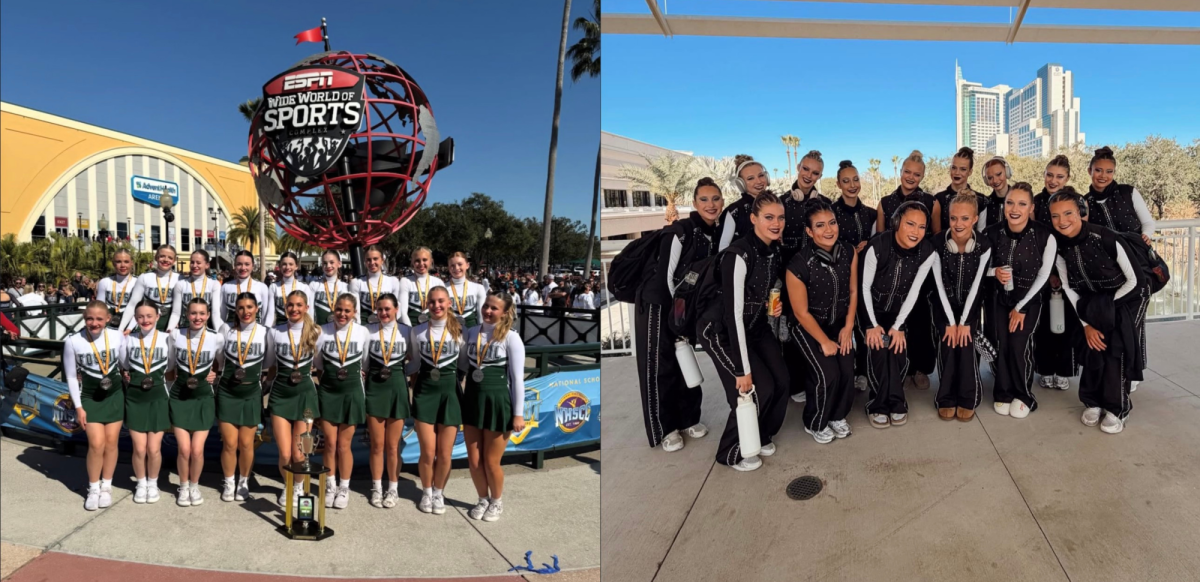 Fossil Ridge Cheer and Dance Teams at Nationals