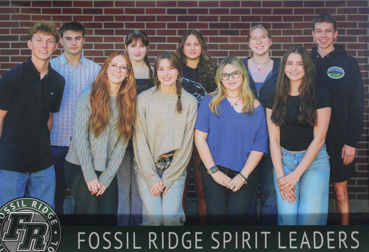 Spirit Leaders for the 25-26 school year. (Pictured from left to right: Harrison Shields, Jack Trebon, Megan Meier, Hannah Fischer, Trinity Fetzer, Lily Howell, Grace Ayer, Kylie Foster, Byron Anderson)