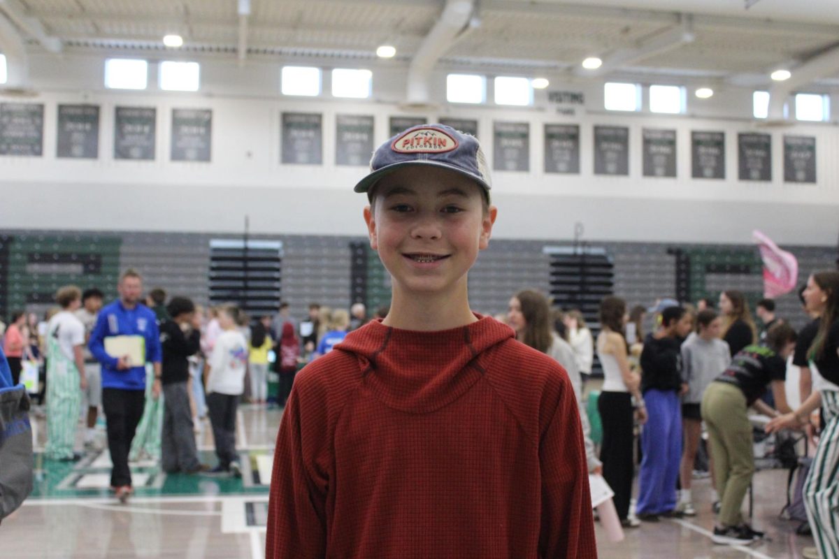 Henry Downing smiles for the camera.